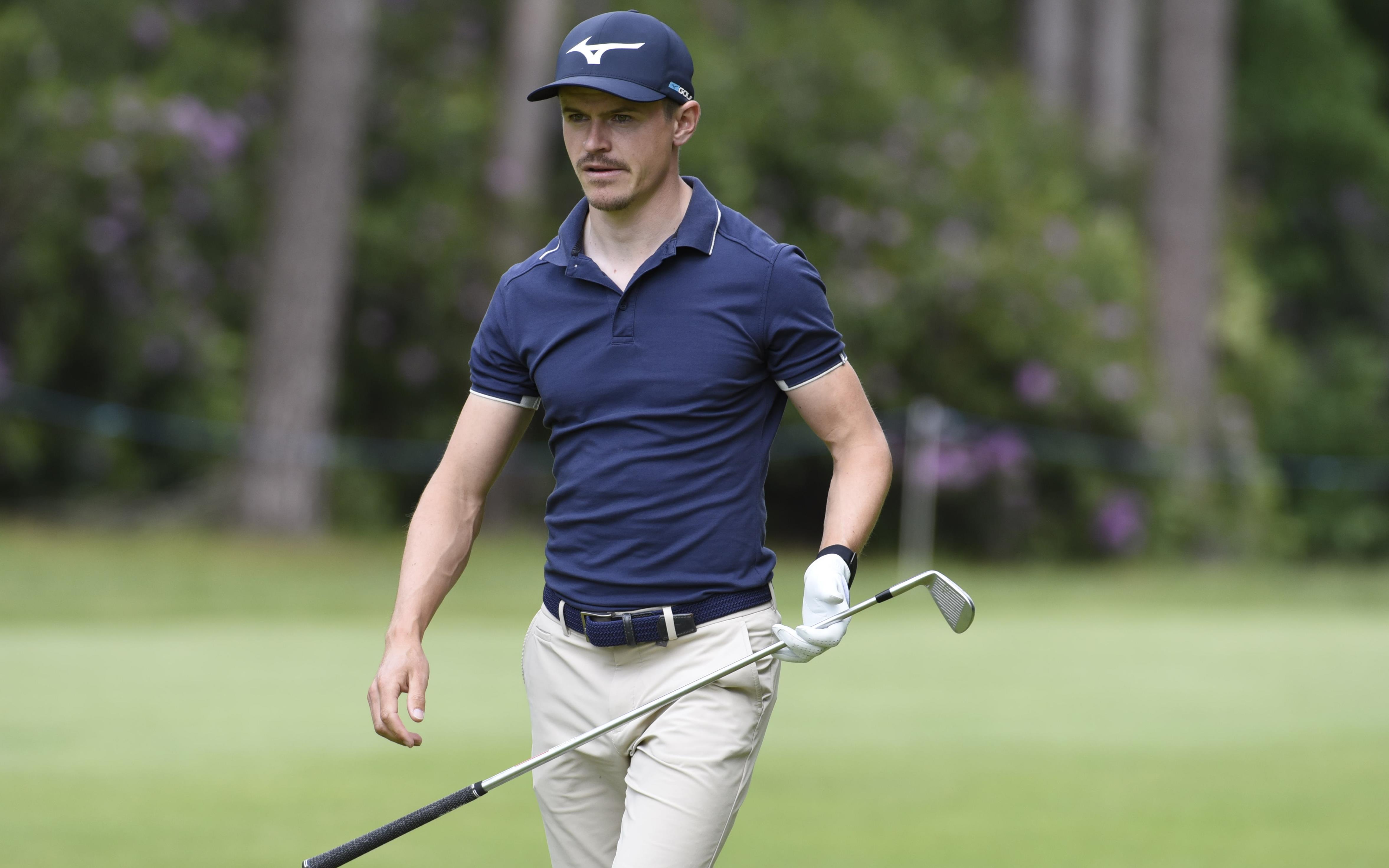 De Nederlandse golfer Daan Huizing
