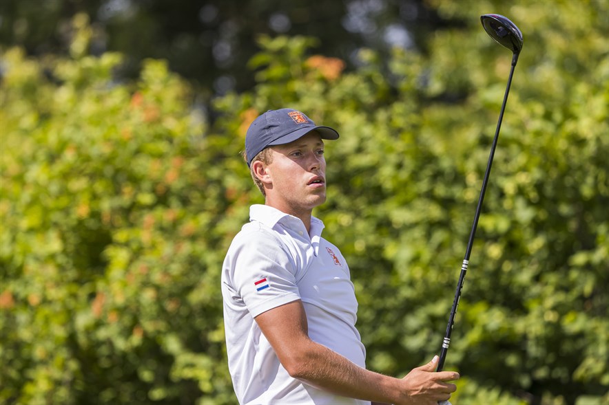 De Nederlandse amateurgolfer Koen Kouwenaar
