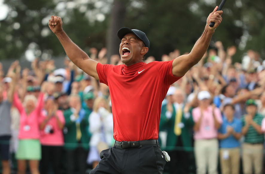 Tiger Woods wint de Masters 