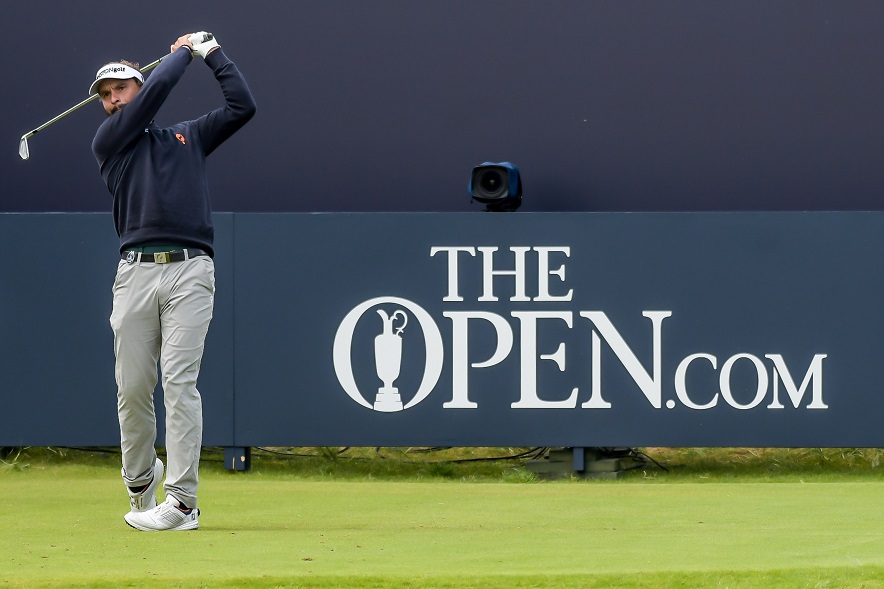 Joost Luiten op dag 2 van The Open Championship op Royal Portrush.