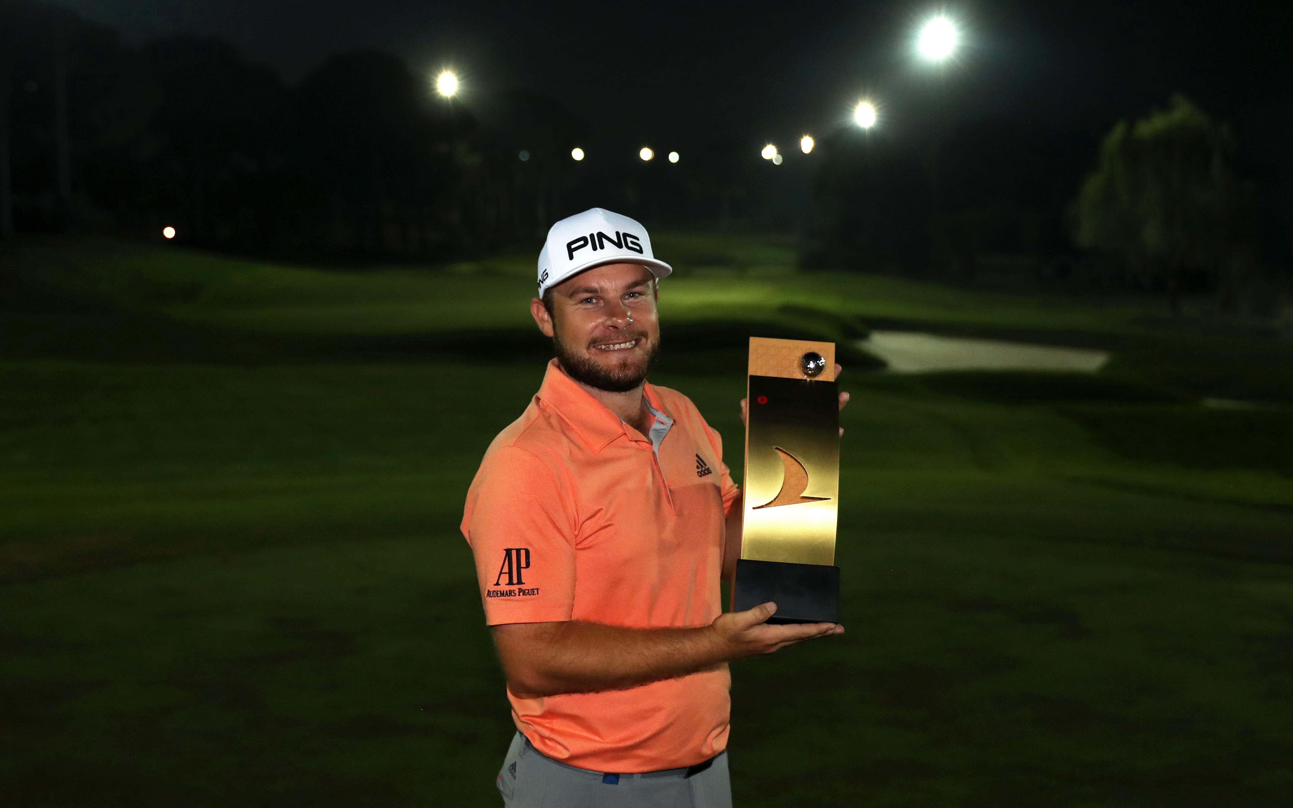 De Engelse topgolfer Tyrrell Hatton won het Turkish Airlines Open