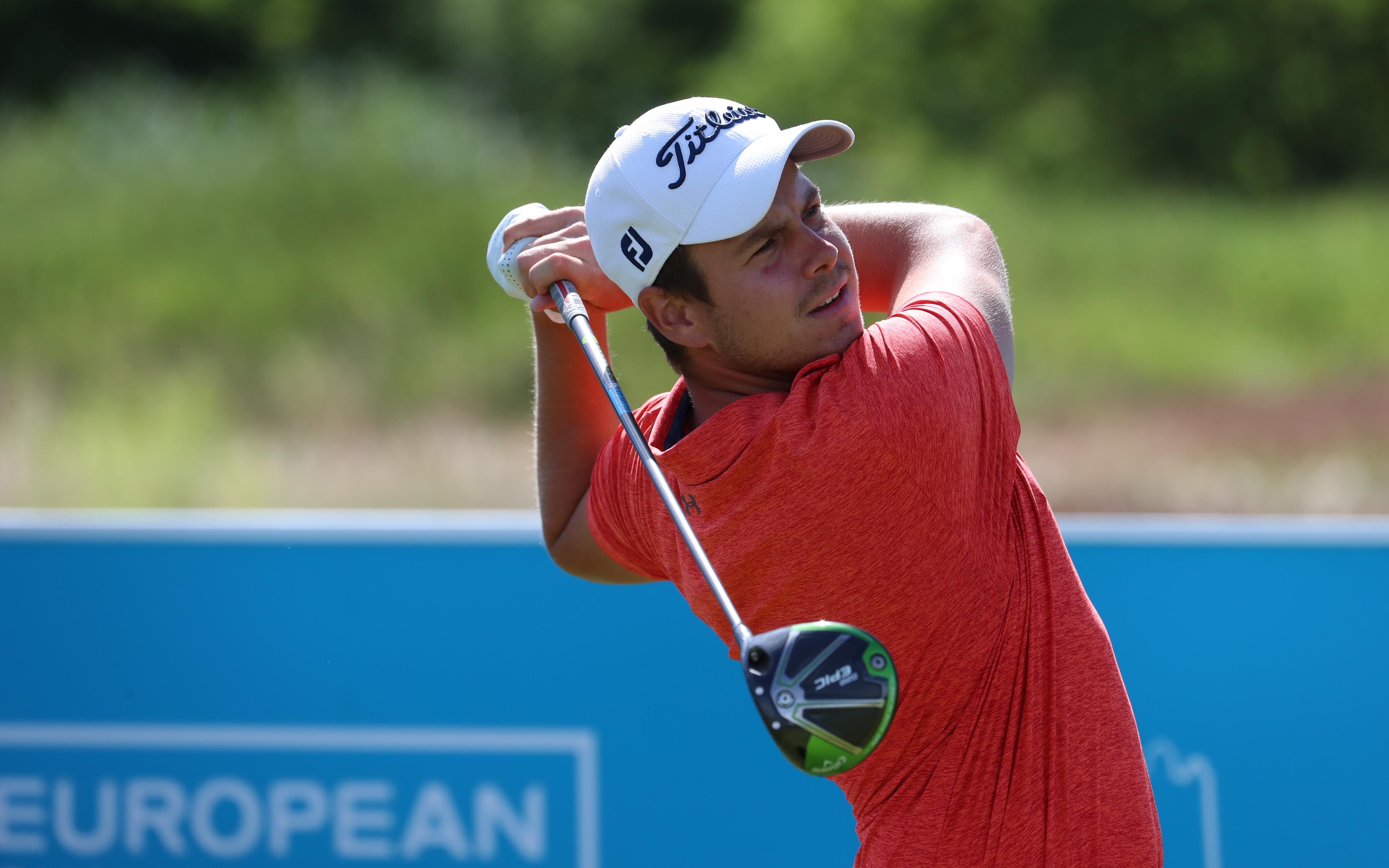 De Nederlandse topgolfer Lars van Meijel