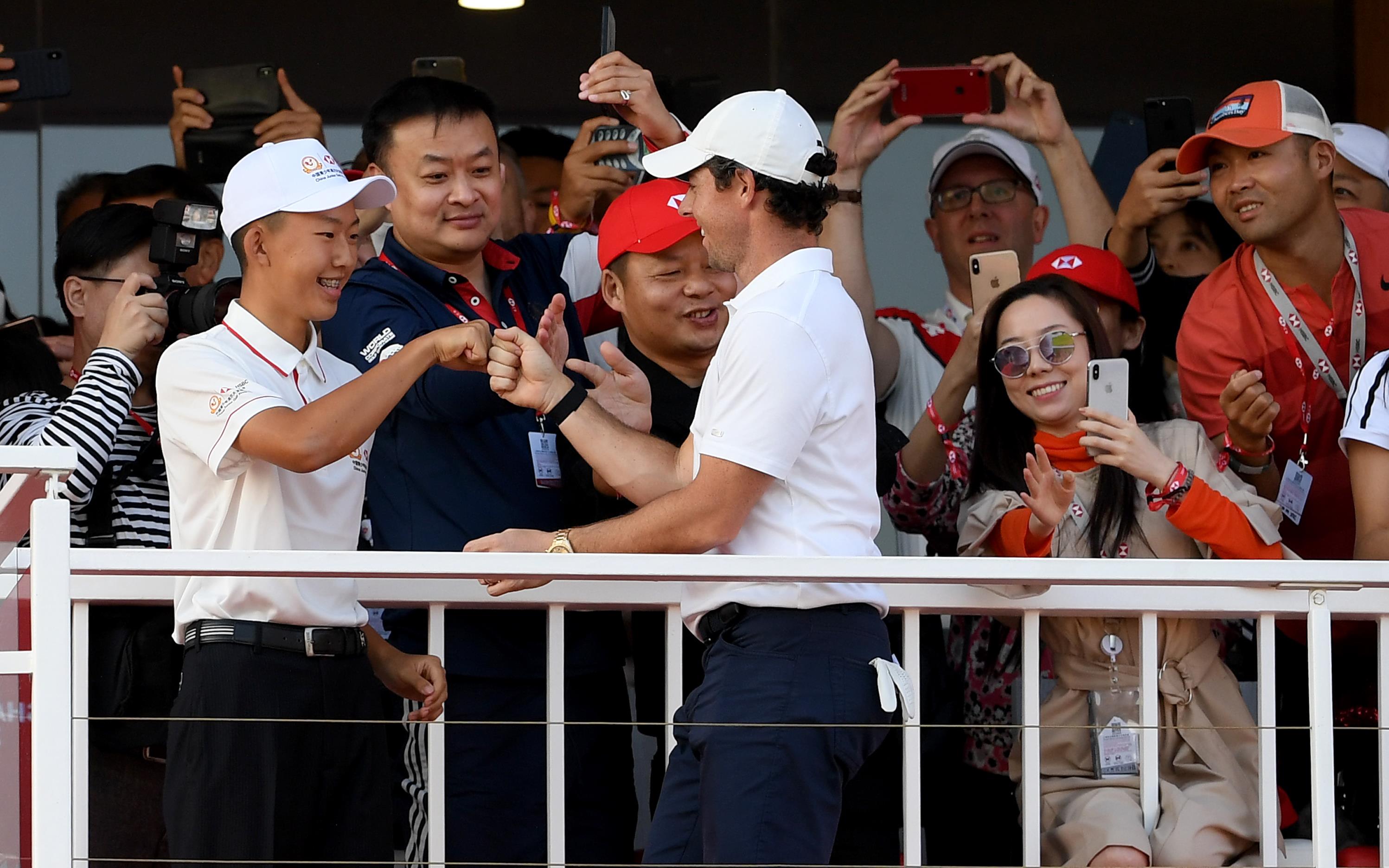 Topgolfer Rory McIlroy won het WGC-HSBC Champions