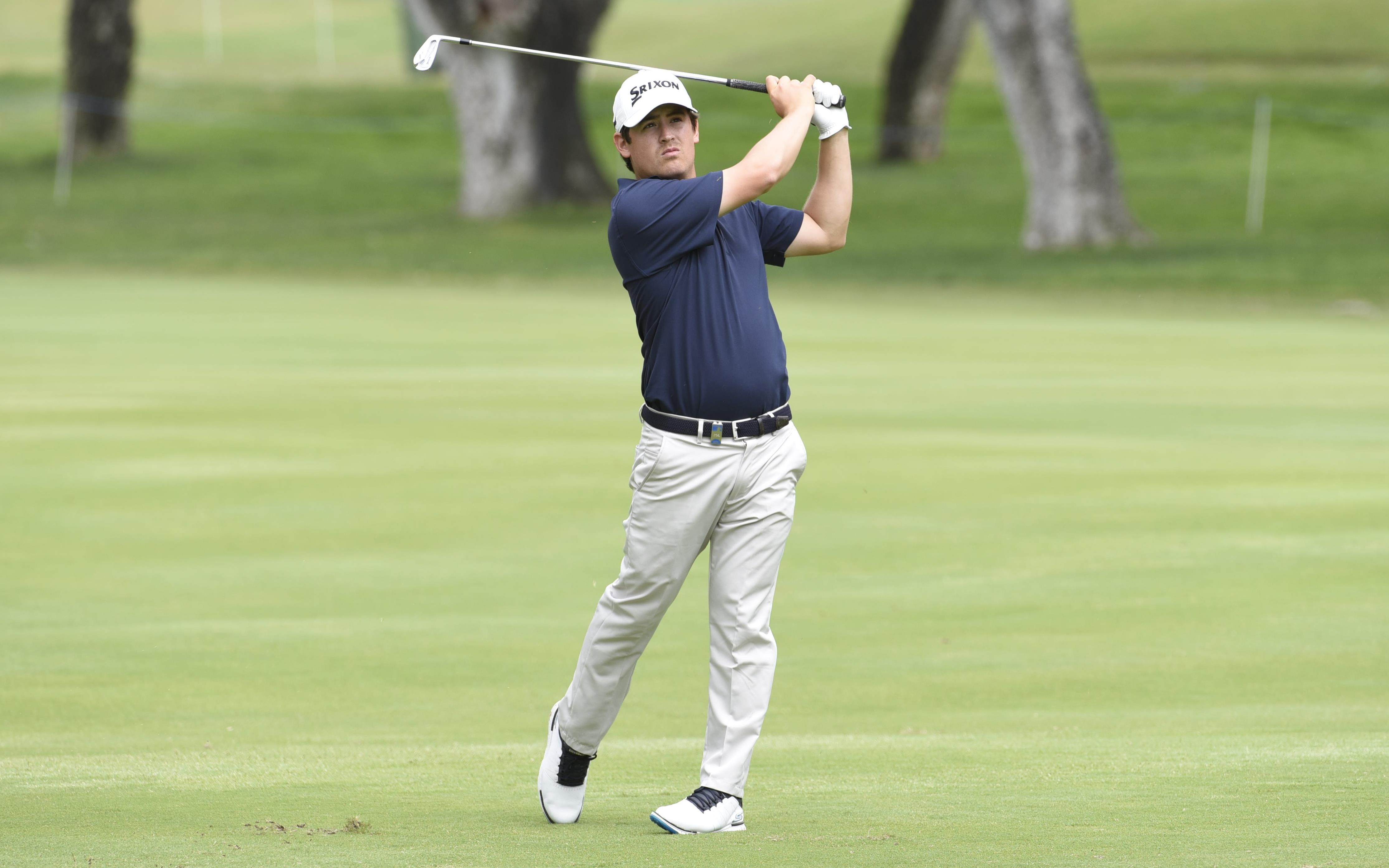 De Nederlandse golfer Darius van Driel