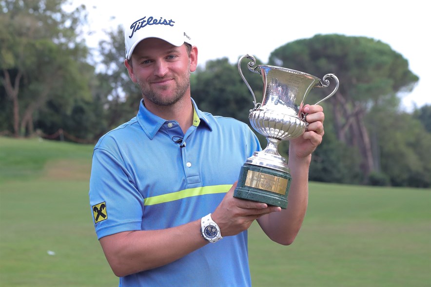De Oostenrijkse topgolfer Bernd Wiesberger wint het Italiaans Open 2019