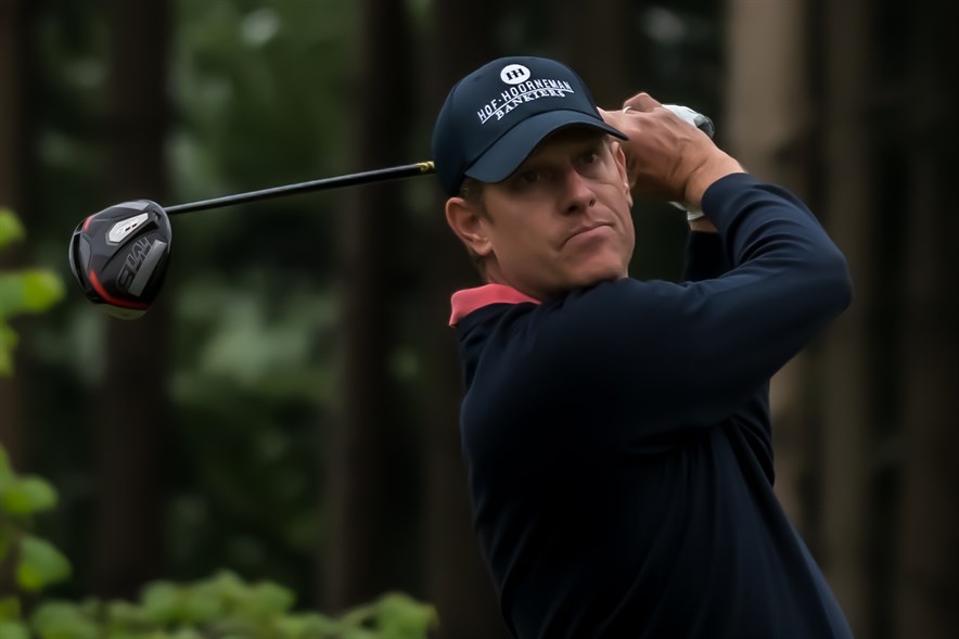 De Nederlandse golfer Maarten Lafeber