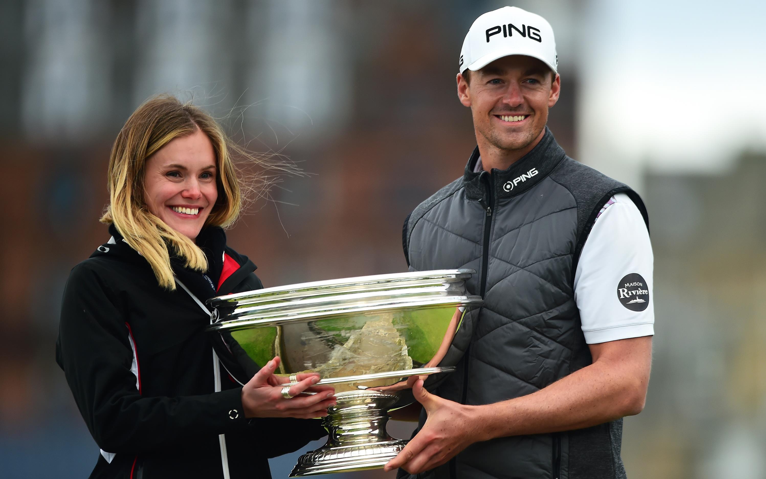 De Franse topgolfer Victor Perez wint het Alfred Dunhill Links Championship