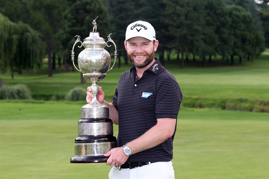 Topgolfer Branden Grace heeft zijn eerste Zuid-Afrikaans Open gewonnen