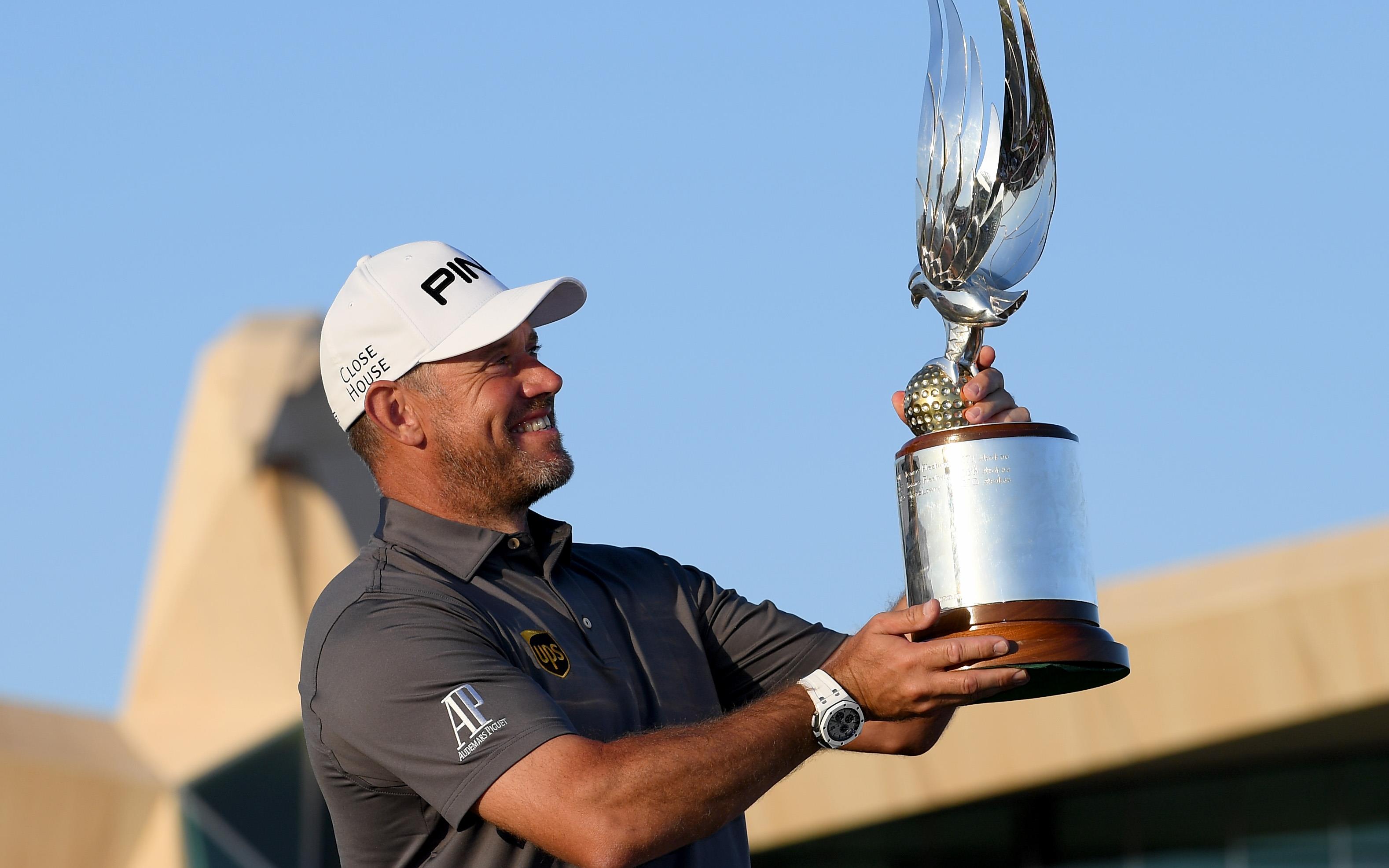 De Engelse topgolfer Lee Westwood heeft het Abu Dhabi HSBC Championship gewonnen