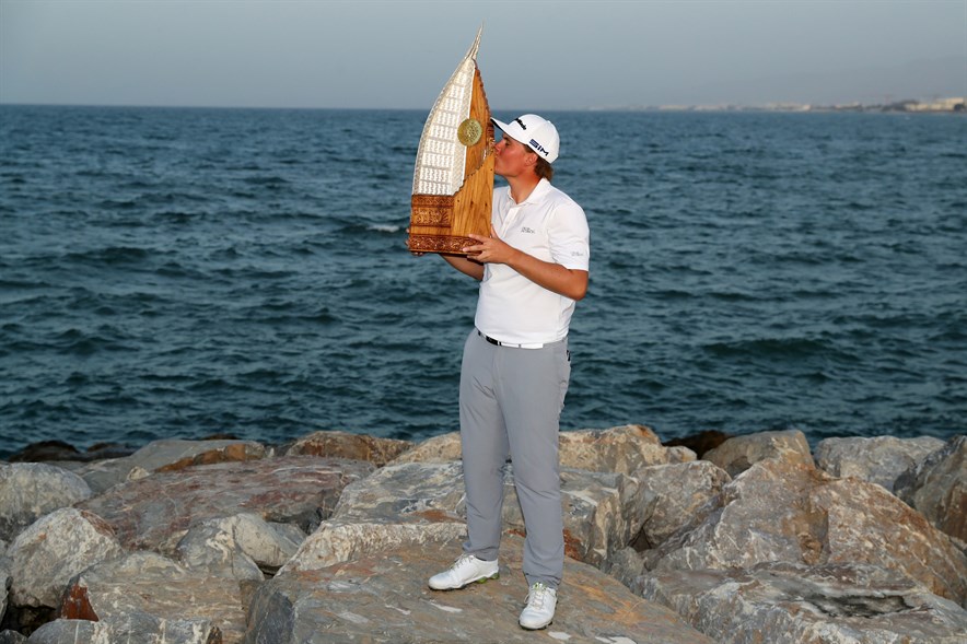 De Finse topgolfer Sami Valimaki won het Oman Open