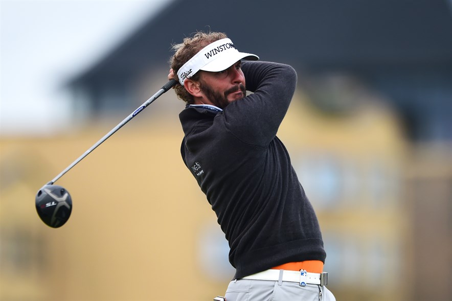 Joost Luiten in de laatste ronde van Open de France