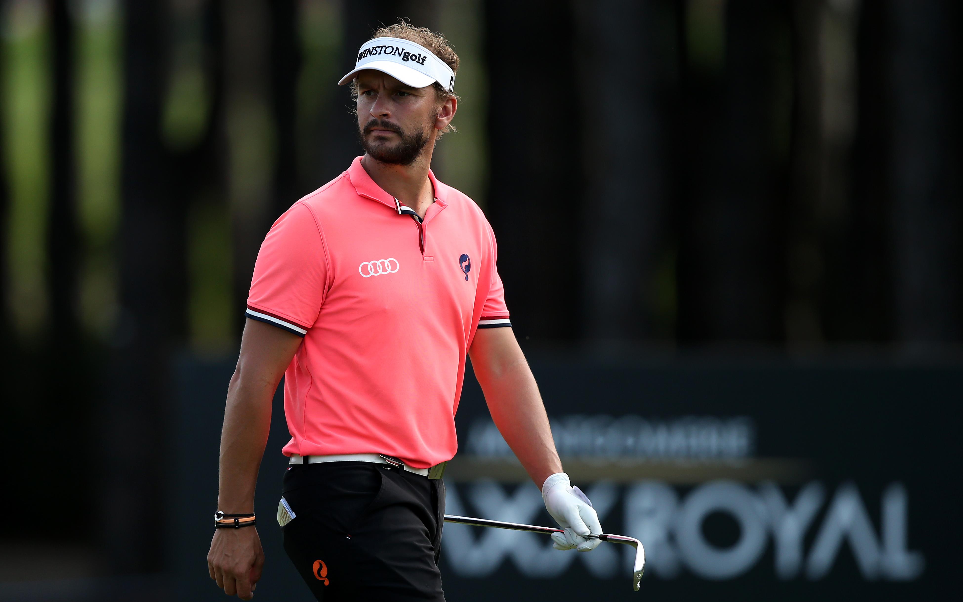 De Nederlandse topgolfer Joost Luiten in Turkije