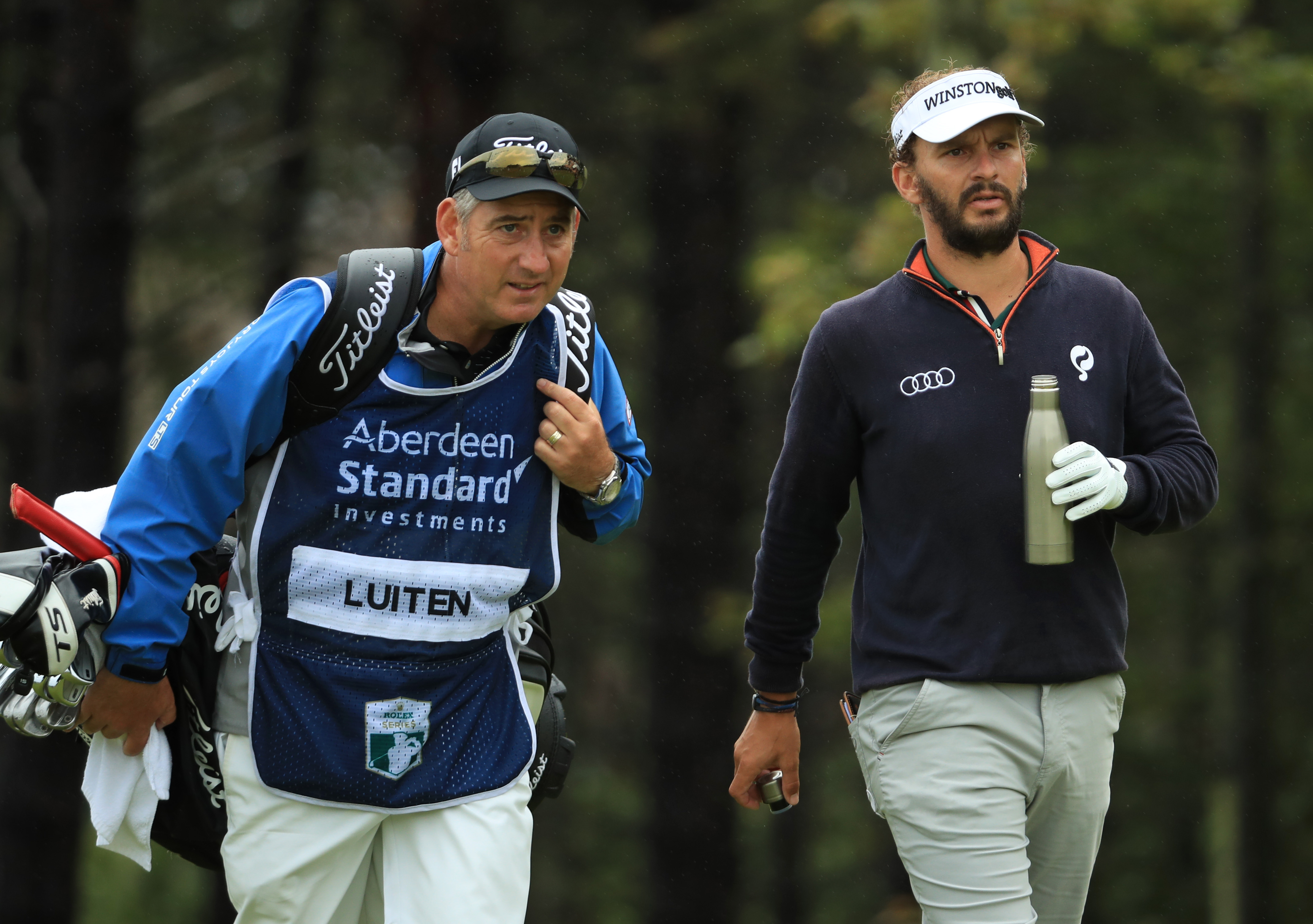 Joost Luiten in de eerste ronde van het Schots Open 2019