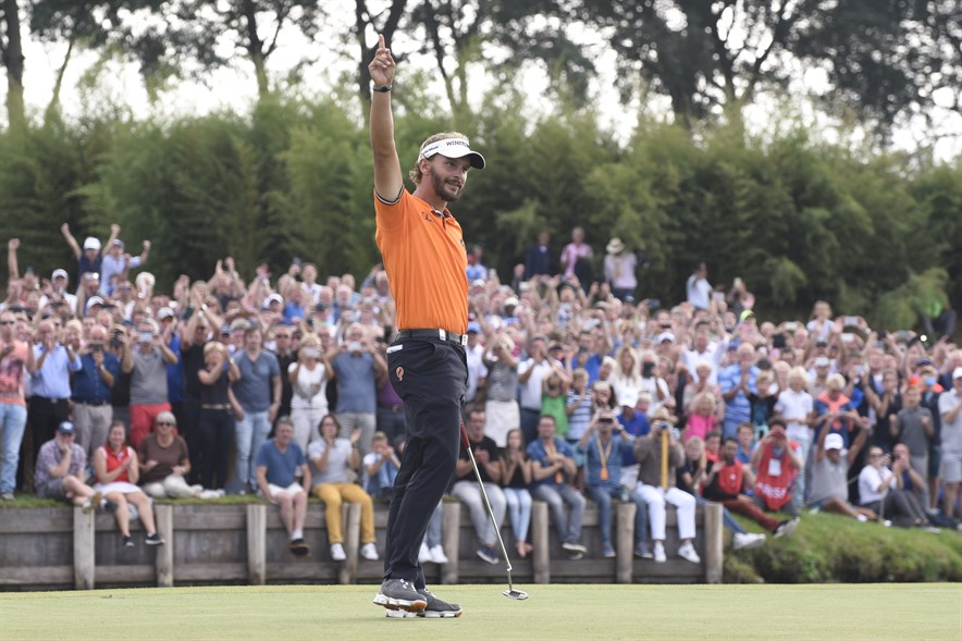 De Nederlandse topgolfer Joost Luiten won in 2016 het KLM Open
