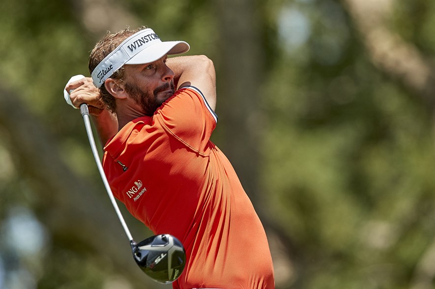 Joost Luiten in oranje shirt
