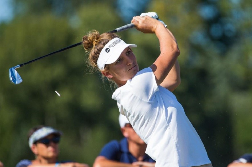 De Nederlandse topgolfster Anne van Dam.