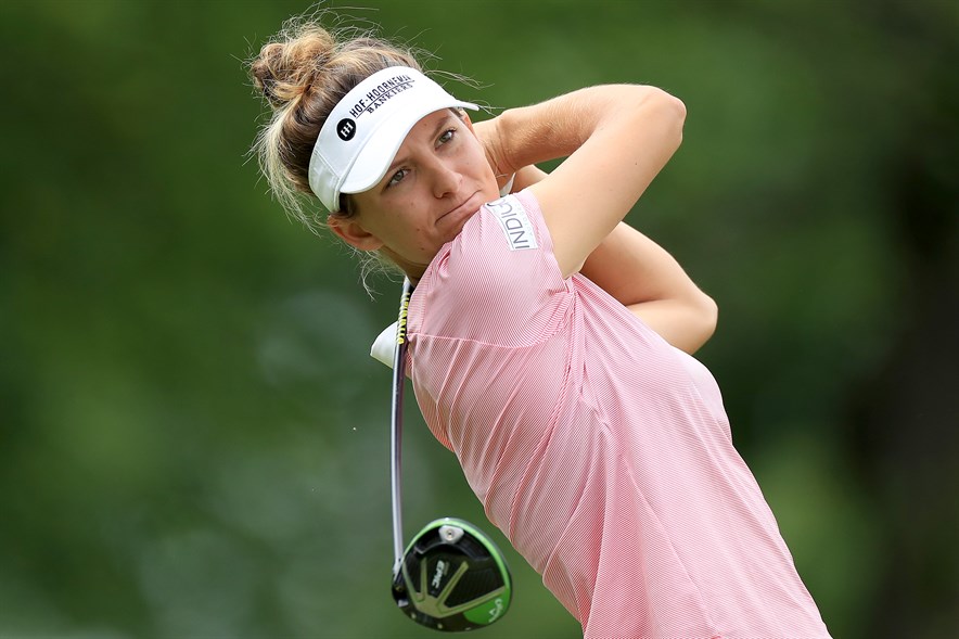 De Nederlandse topgolfster Anne van Dam