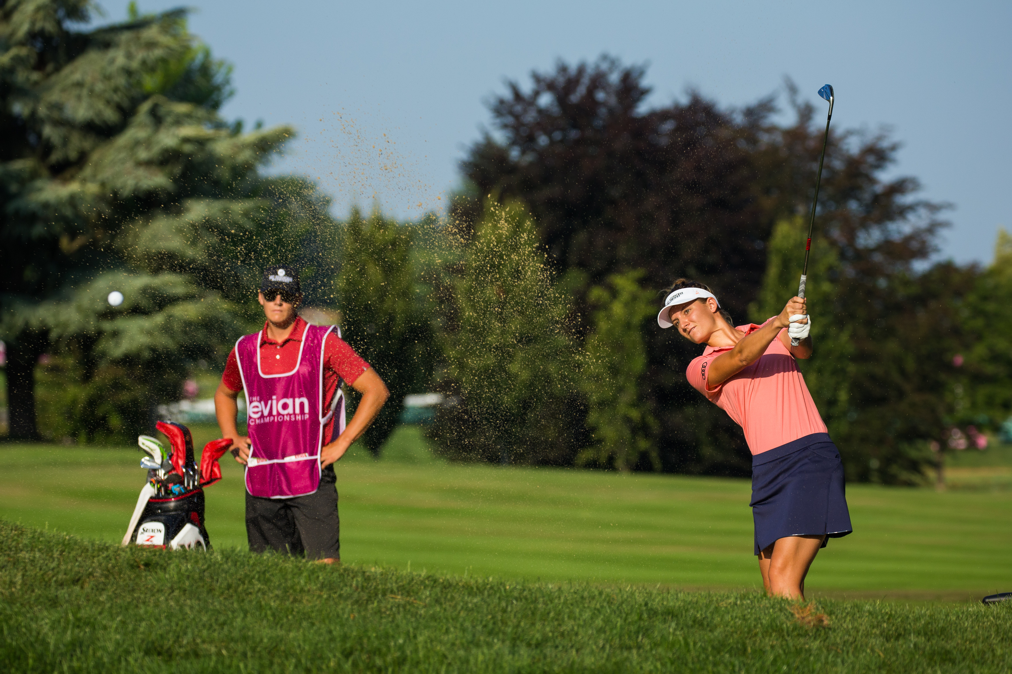 Anne van Dam in het Evian Championship 2019 