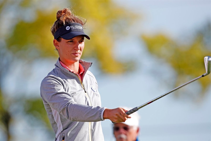 De Nederlandse topgolfster Anne van Dam