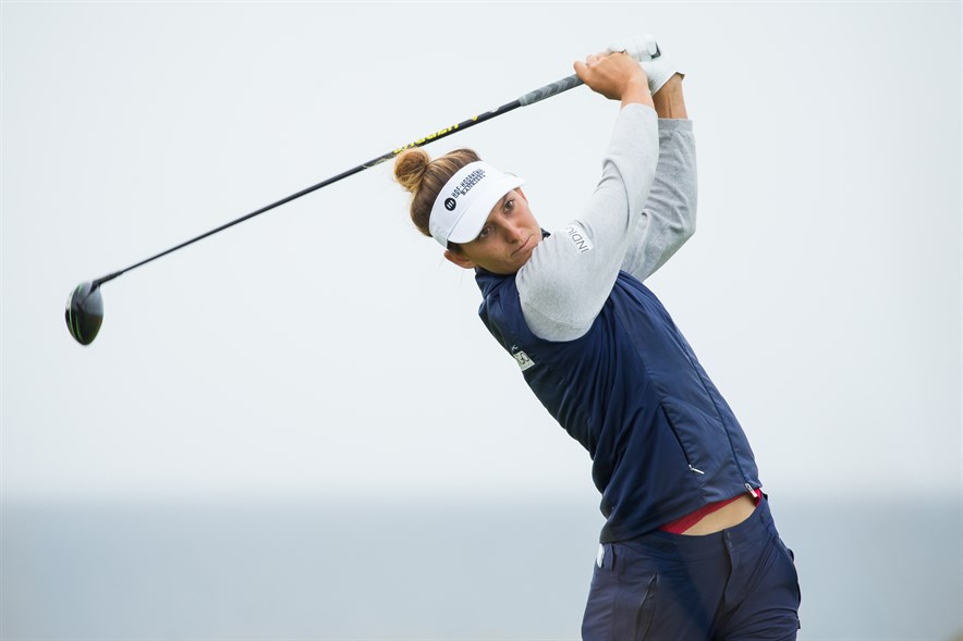 Anne van Dam in de vierde ronde van het Ladies Scottish Open 2019