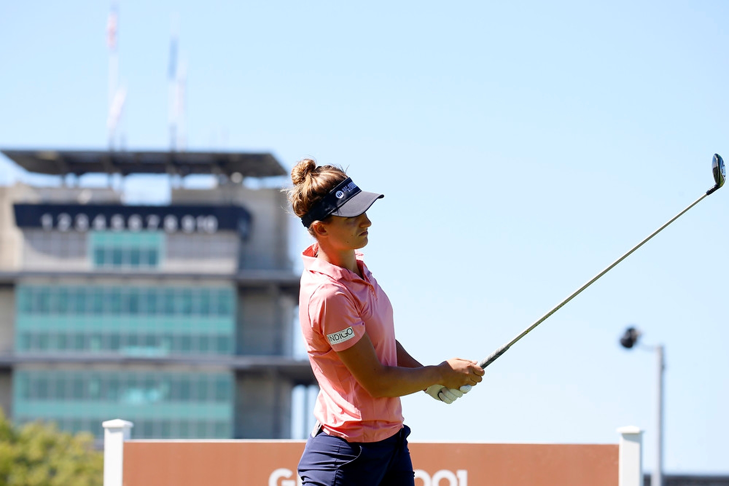 Anne van Dam op de LPGA Tour in het Indy Women Champioship