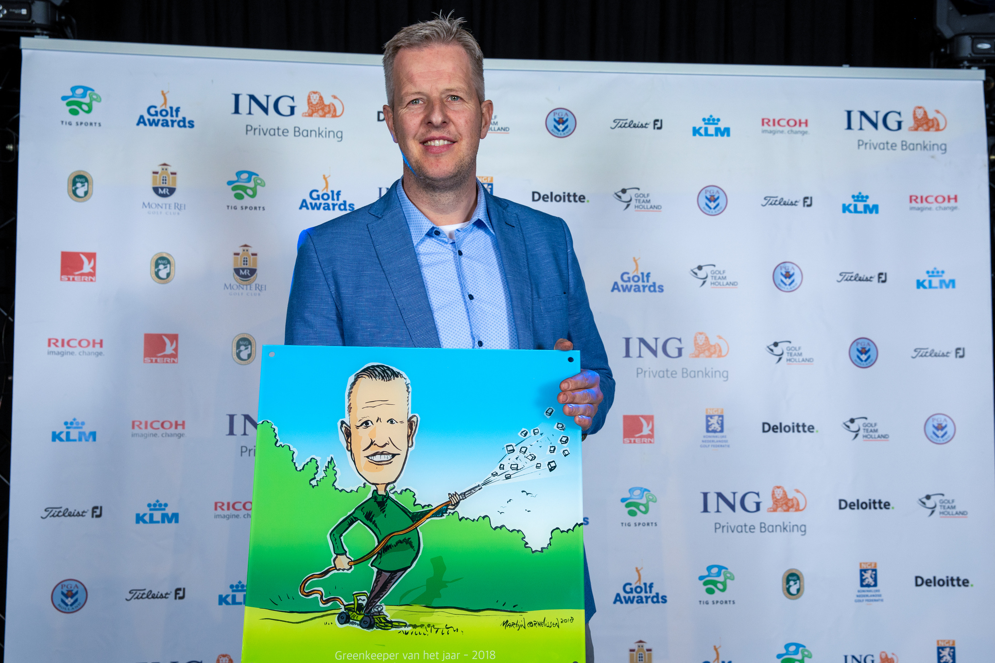 Greenkeeper van het jaar: André van der Woude