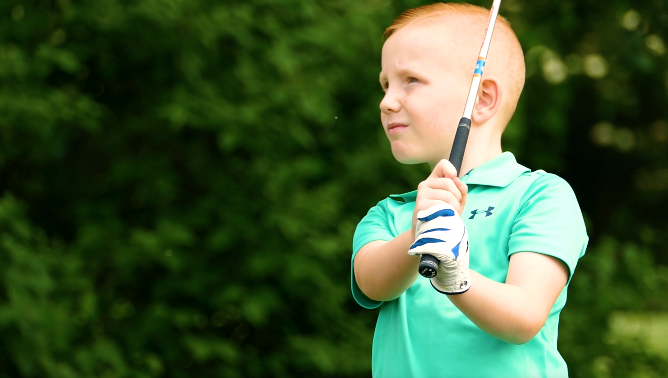 Dean Janssens van acht jaar hole-in-one golf