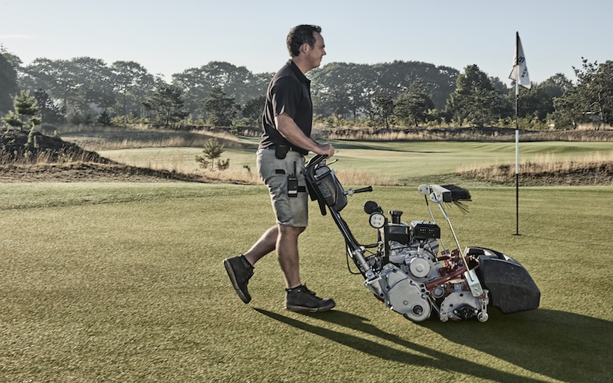 Greenkeeper Freek Hendrickx