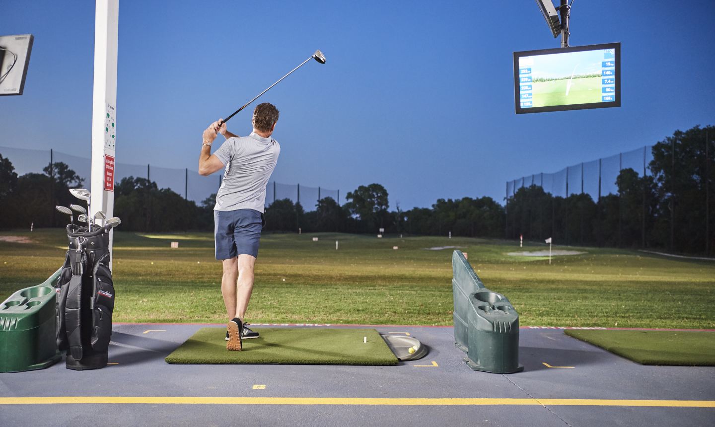 Toptracer op driving range