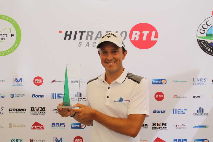 De Nederlandse golfer Dylan Boshart