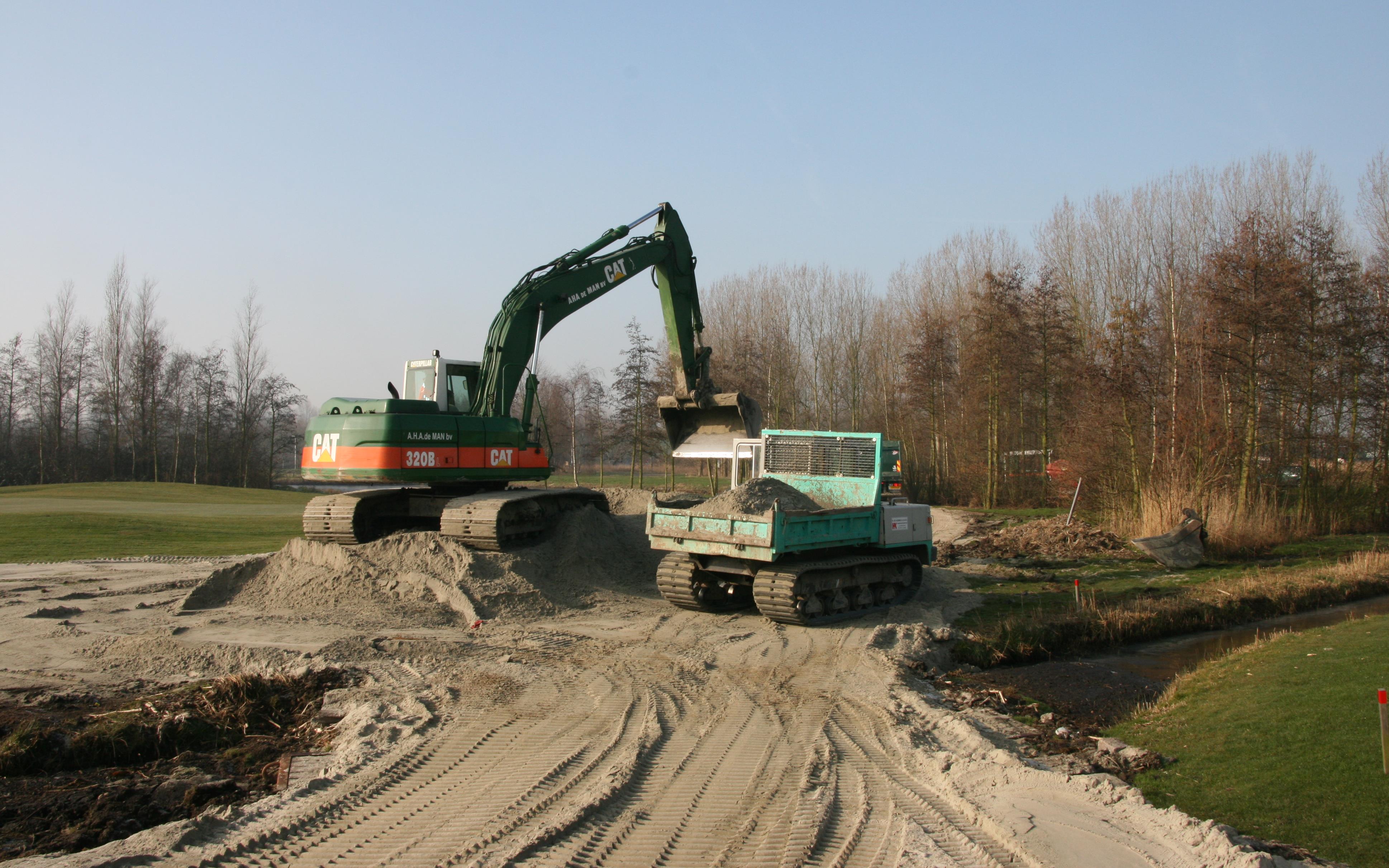 renovatie golfbaan